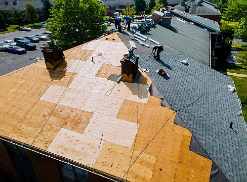 insurance company will only cover a fraction of the roof replacement cost